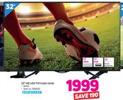 Telefunken 32" HD LED TV (TLEDD-32HD)