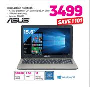 Asus 15.6" Intel Celeron Notebook