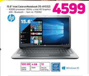 HP 15.6" Intel Celeron Notebook 15-AY032