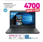 HP 15.6" Intel Celeron G6