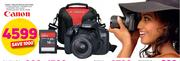 Canon Camera + Bag And SD Card EOS 1300D