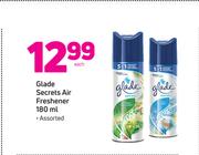 Glade Secrets Air Freshener-180Ml Each