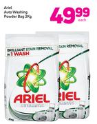 Ariel Auto Washing Powder Bag-2kg Each