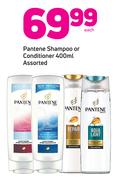 Pantene Shampoo Or Conditioner-400ml Each