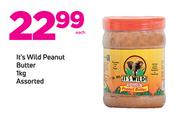 It’s Wild Peanut Butter-1kg Each