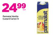 Parmalat Vanilla Custard Carton-1Ltr Each