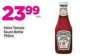 Heinz Tomato Sauce Bottle-750ml Each
