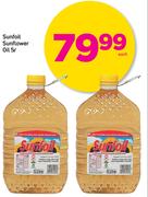 Sunfoil Sunflower Oil-5Ltr Each