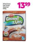 D’Lite Grown Ups Cereal-500g Each