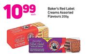 Baker’s Red Label Creams Flavours-200g Each
