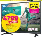 Hisense 39” FHD LED HX39N2176F