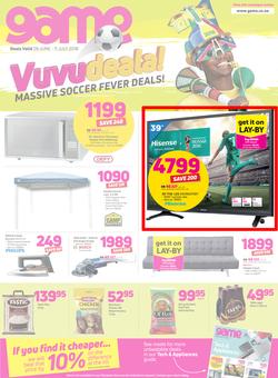 Game Namibia : Vuvudeala! (28 June - 11 July 2018), page 1