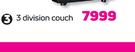 Gommagomma 3 Division Couch