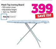 Mainstays Mesh Top Ironing Board