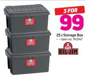Big Jim 25Ltr Storage Box-For 3