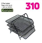Kenzel 3 Tier Letter Tray LD01-58-3