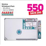 Parrots Products Slimline Whiteboard Pack
