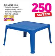 Sunny Kids Large Table