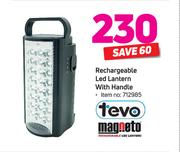Tevo Rechargeable Led Lantern With Handle