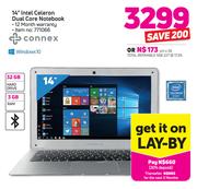 Connex 14" Intel Celeron Dual Core Notebook