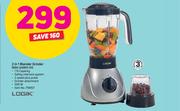 Logik 2 In 1 Blender Grinder RSH-245611-01