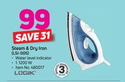 Logik Steam & Dry Iron LSI-005