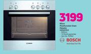 Bosch 60cm Multifunction Oven Metallic HEN201E2