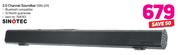 Sinotec 2.0 Channel Soundbar (SBS-201)