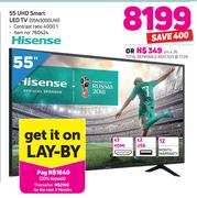 Hisense 55 UHD Smart LED TV (55N3000UW)