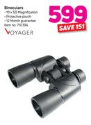 Voyager 10x50 Magnification Binoculars