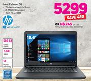 HP 15.6" Intel Celeron G6
