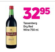 Tassenberg Dry Red Wine-750ml