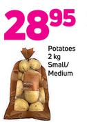 Potatoes Small/ Medium-2Kg