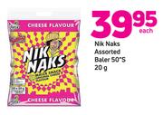 Nik Naks Assorted Baler 50's-20g