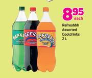 Rrefreshh Assorted Cooldrinks-2Ltr Each