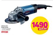 Ryobi 2000W 230 Angle Grinder