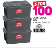 Big Jim 25Ltr Storage Box-For 3