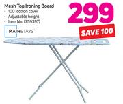 Mainstays Mesh Top Ironing Board