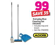 Addis Everyday Blue Cleaning Set