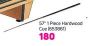 Easi Eight 57" 1 Piece Hardwood Cue