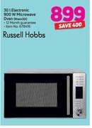 Russell Hobbs 30Ltr Electronic 900W Microwave Oven RHEM 30L