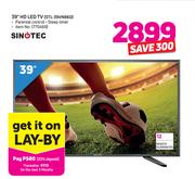 Sinotec 39" HD LED TV STL-39VN86D
