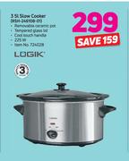 Logik 3.5Ltr Slow Cooker RSH-246108-01