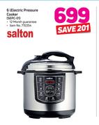 Salton 6Ltr Electric Pressure Cooker SEPC-01