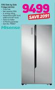 Hisense 516Ltr Side By Side Fridge H670SI