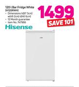 Hisense 120Ltr Bar Fridge White H120RWH