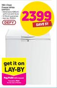 Defy 196Ltr Freezer White DMF507