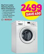 Bosch 6Kg Front Loader Washing Machine White WAB16061ZA