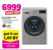LG 8Kg-5Kg Washer Dryer FH4U2TMP8S
