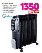 Midea 13 Fin Oil Heater